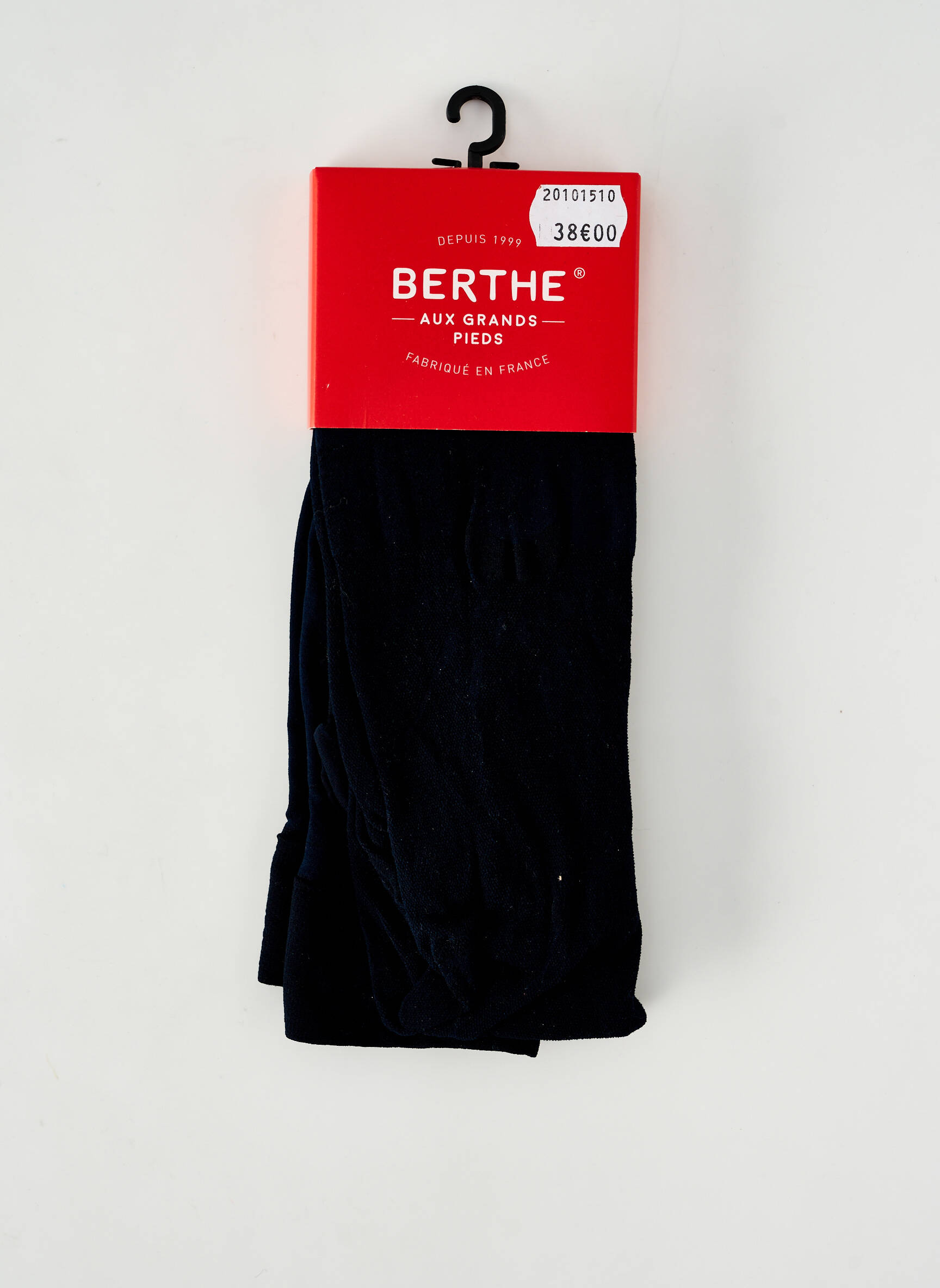 Kojinės tamprumas mėlyna BERTHE AUX GRANDS PIEDS moteris