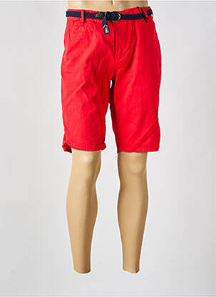 Bermudas tiesi kirpimas raudona GARCIA vyras