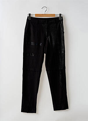 Tiesi kelnė uždarymas su užtrauktuku po mygtuku uždengimu juodas NU JEANS moteris
