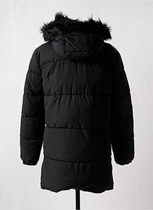 Pūkinė striukė kišenės su gobtuvu juodas JACK & JONES vyras