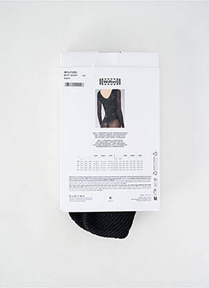 Kūno apatiniai tamprumas juodas WOLFORD moteris