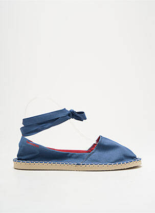 Espadrilės šnervių uždarymas plokščias kulnas iki 3 cm mėlyna HAVAIANAS moteris