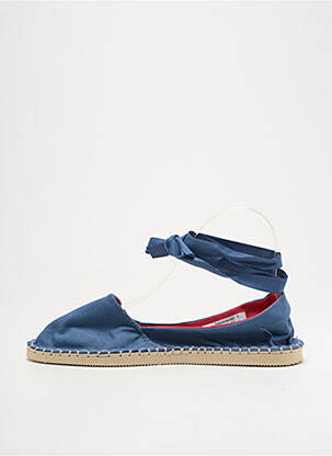 Espadrilės šnervių uždarymas plokščias kulnas iki 3 cm mėlyna HAVAIANAS moteris