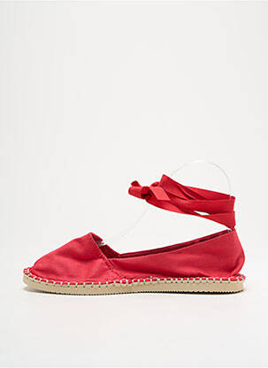 Espadrilės šnervių uždarymas plokščias kulnas iki 3 cm raudona HAVAIANAS moteris