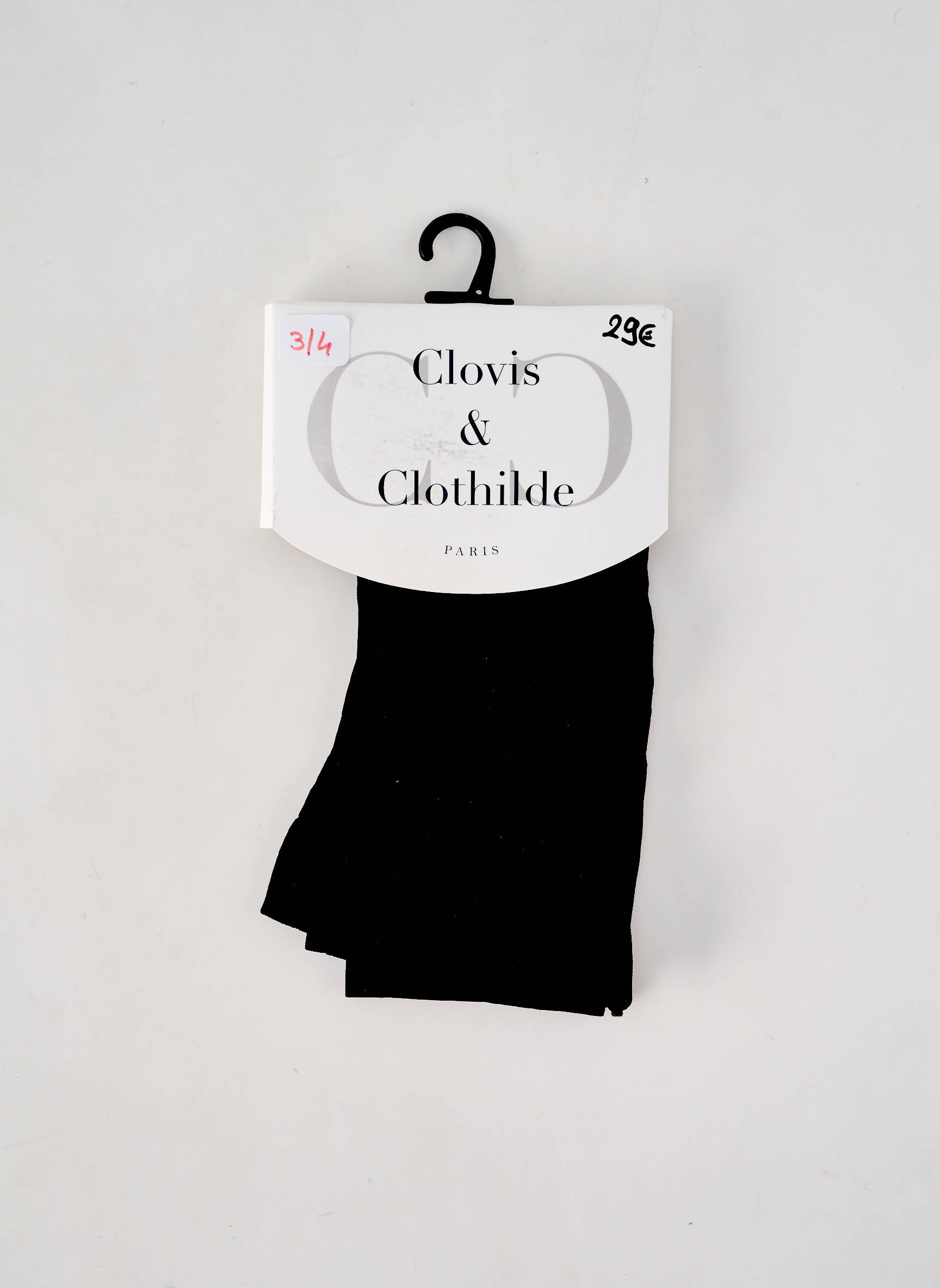 Kojinės tamprumas juodas CLOVIS & CLOTHILDE moteris