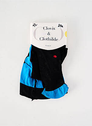 Kojinės taškinis raštas juodas CLOVIS & CLOTHILDE moteris