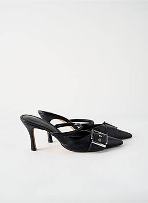 Mule/sabotai kulnas nuo 7 iki 9 cm juodas NA-KD moteris
