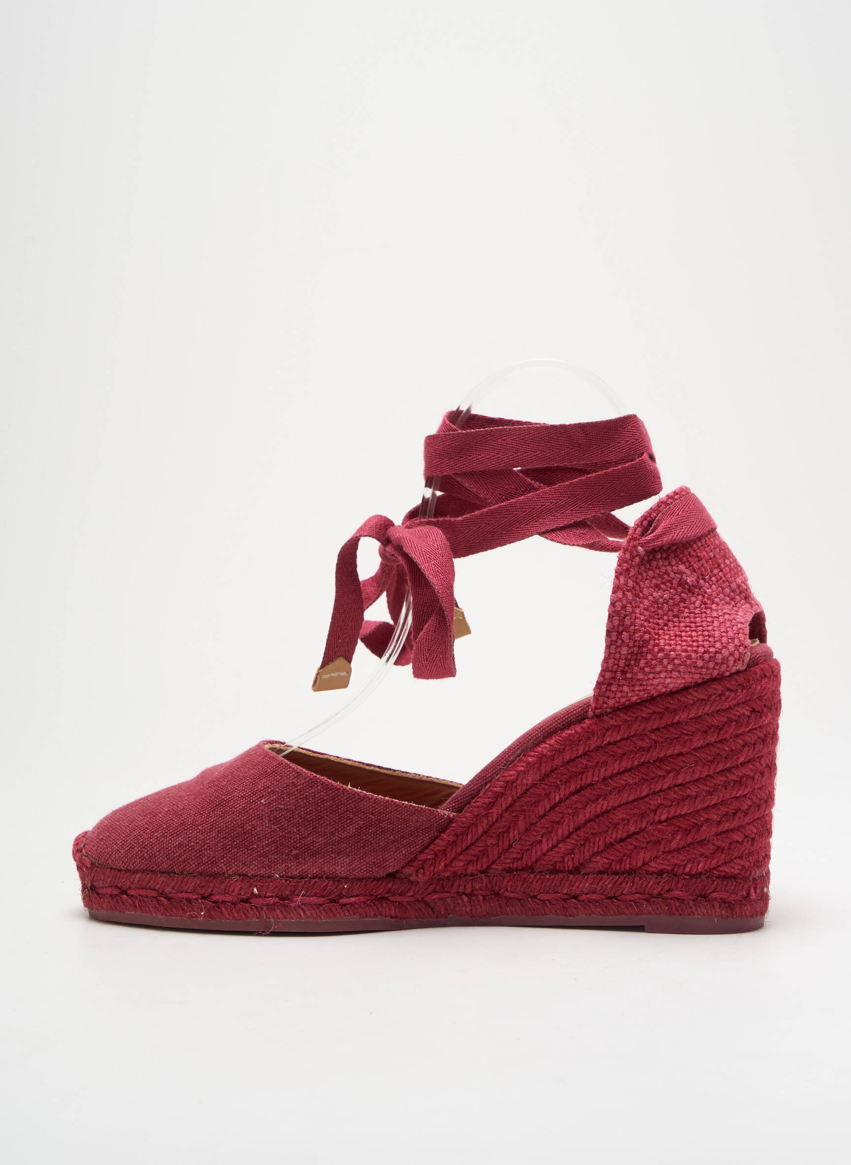 Espadrilės šnervių uždarymas kulnas nuo 7 iki 9 cm violetinis CASTANER moteris