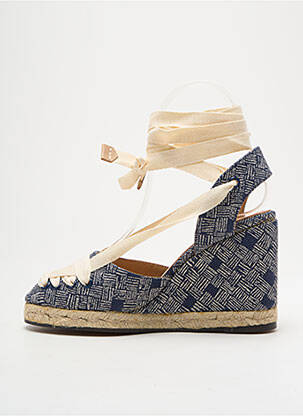 Espadrilės šnervių uždarymas kulnas nuo 7 iki 9 cm mėlyna CASTANER moteris