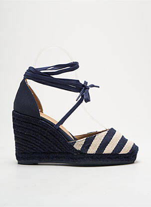 Espadrilės šnervių uždarymas kulnas nuo 7 iki 9 cm mėlyna CASTANER moteris