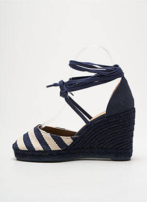 Espadrilės šnervių uždarymas kulnas nuo 7 iki 9 cm mėlyna CASTANER moteris