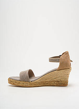 Espadrilės užsegimas kilpa(s) kulnas nuo 4 iki 6 cm pilka NICOLE moteris