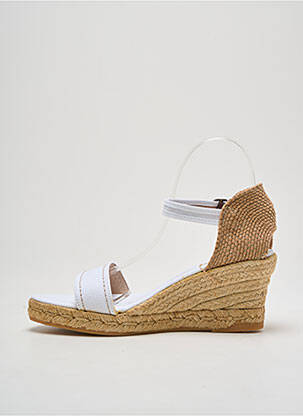 Espadrilės užsegimas kilpa(s) kulnas nuo 4 iki 6 cm baltas NICOLE moteris