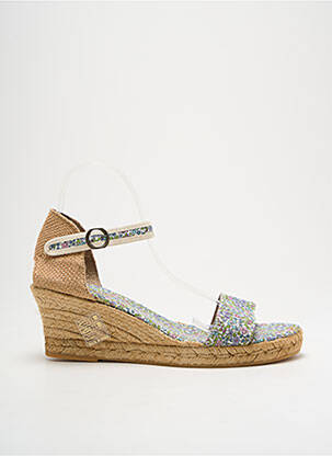 Espadrilės užsegimas kilpa(s) kulnas nuo 4 iki 6 cm mėlyna NICOLE moteris