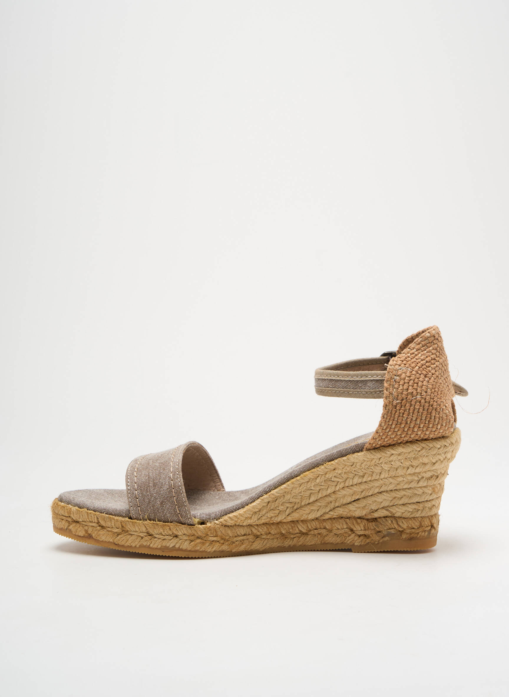 Espadrilės užsegimas kilpa(s) kulnas nuo 4 iki 6 cm pilka NICOLE moteris