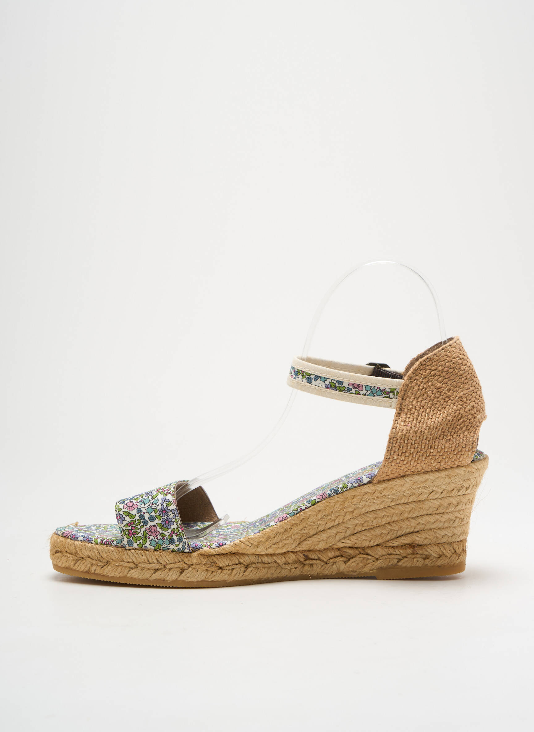 Espadrilės užsegimas kilpa(s) kulnas nuo 4 iki 6 cm mėlyna NICOLE moteris