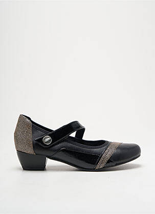 Balerinos velcro užsegimas plokščias kulnas iki 3 cm juodas INEA moteris