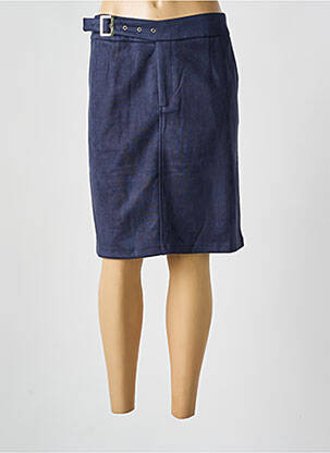 Trumpas sijonas kišenės mėlyna A BELLE moteris
