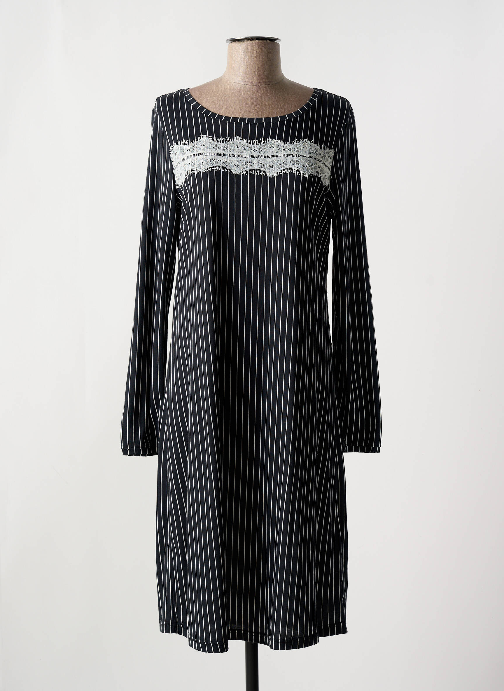 Naktinė suknelė/combinette jersey audinys pilka CHERIE LINE moteris