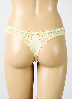 Tanga tamprumas geltona SIMONE X SIMONE PÉRÈLE moteris