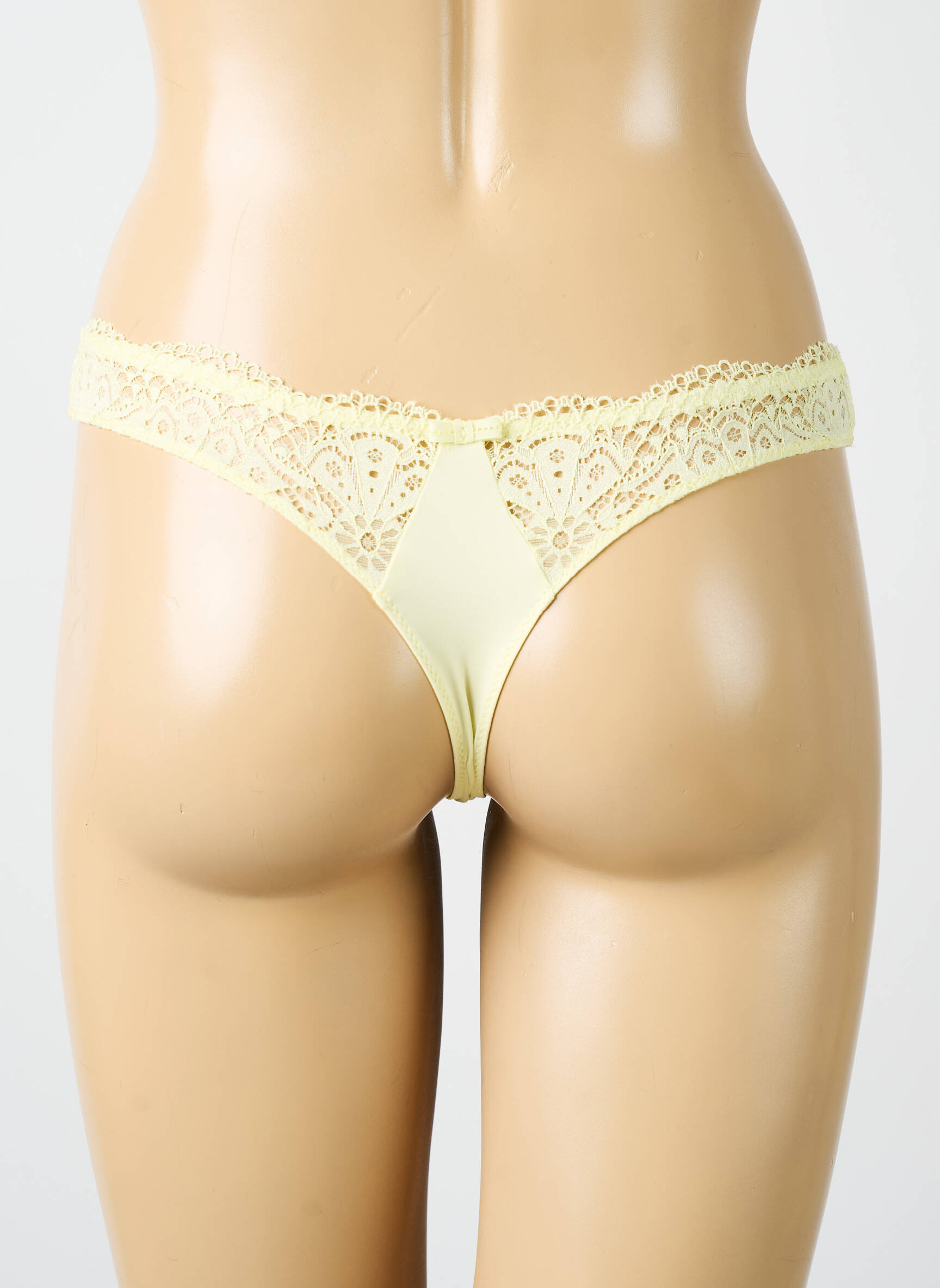 Tanga tamprumas geltona SIMONE X SIMONE PÉRÈLE moteris