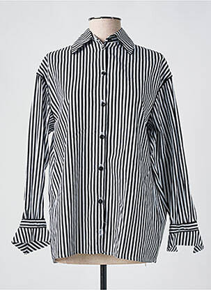 Moteriškas marškinys tiesi kirpimas ilgos rankovės juodas ANNAHPA moteris