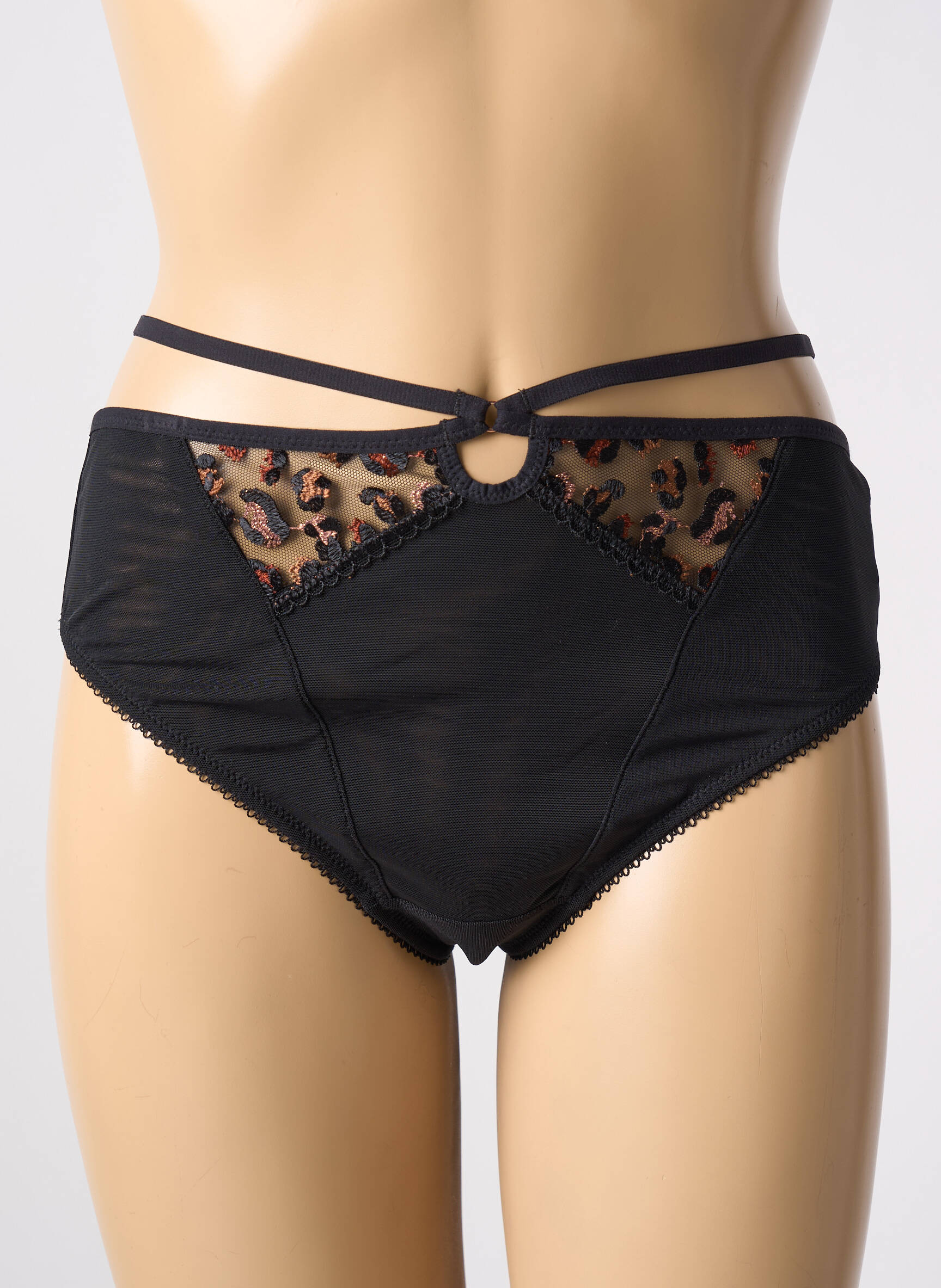 Tanga tanga juodas ELOMI moteris