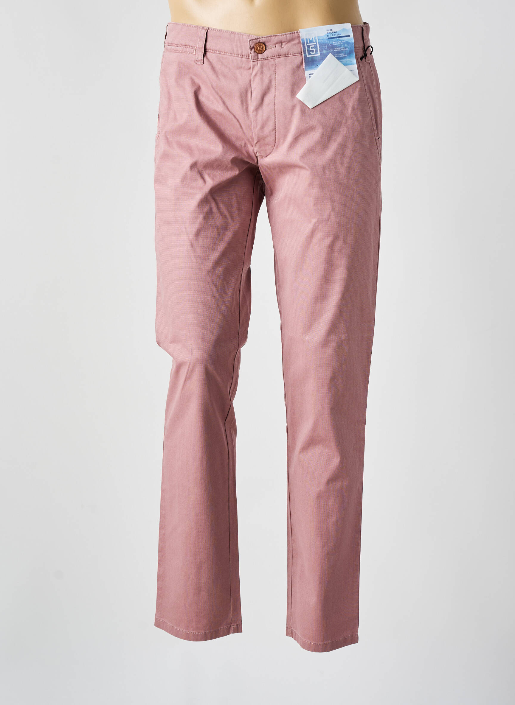 Chino kelnė bio normala dydis raudona M5 BY MEYER vyras