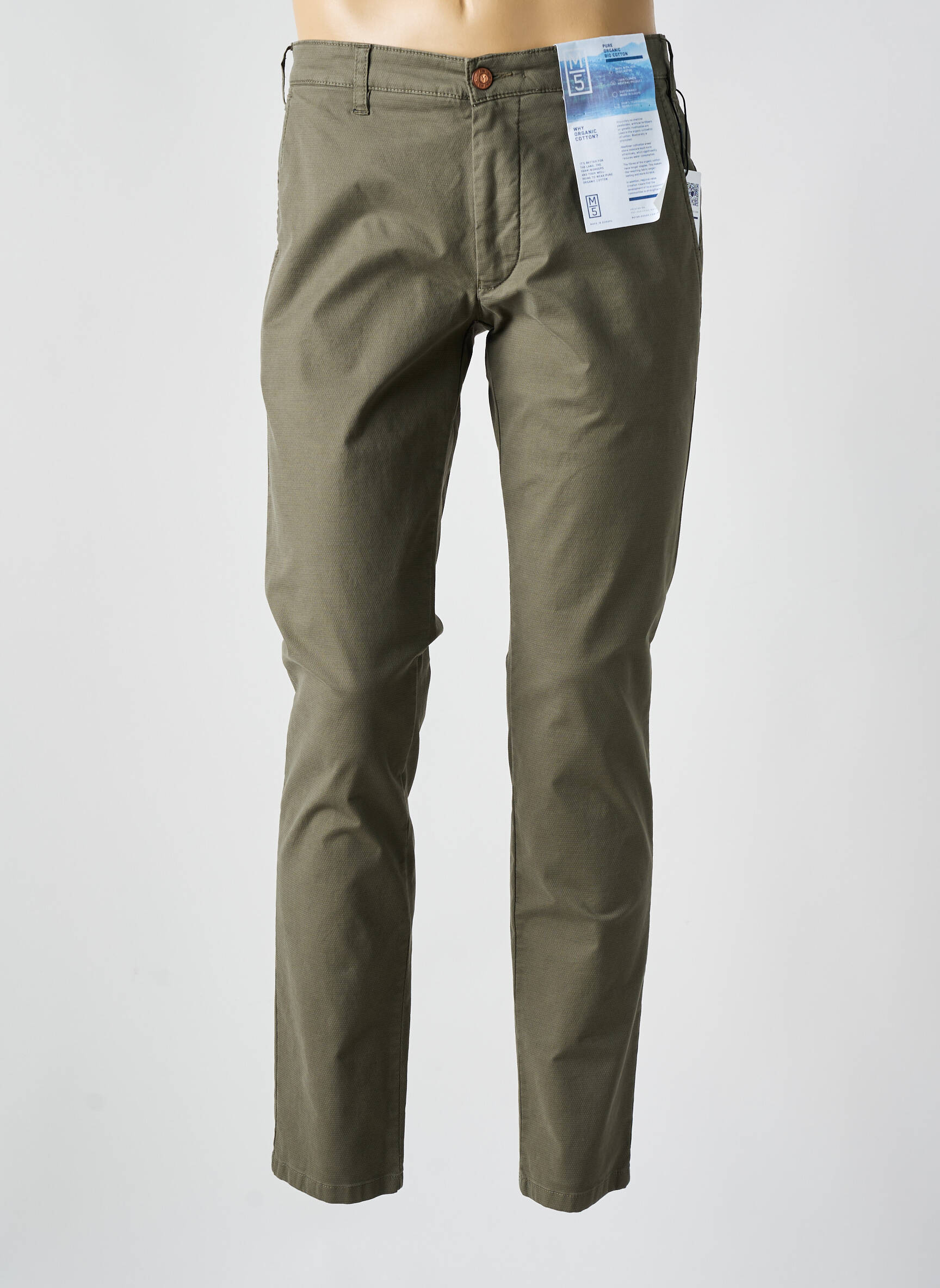 Chino kelnė bio normala dydis žalias M5 BY MEYER vyras