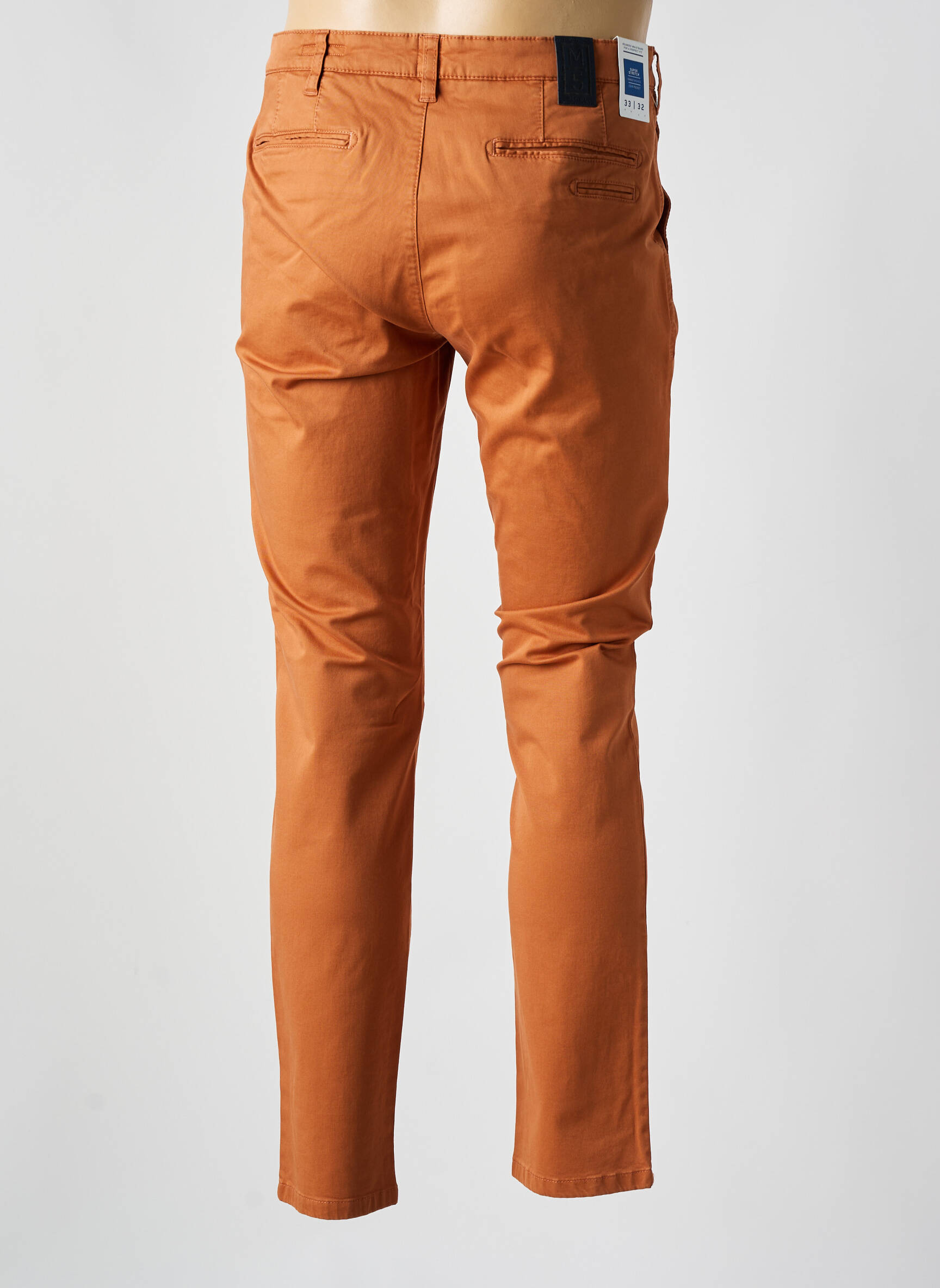 Chino kelnė bio normala dydis oranžinė M5 BY MEYER vyras