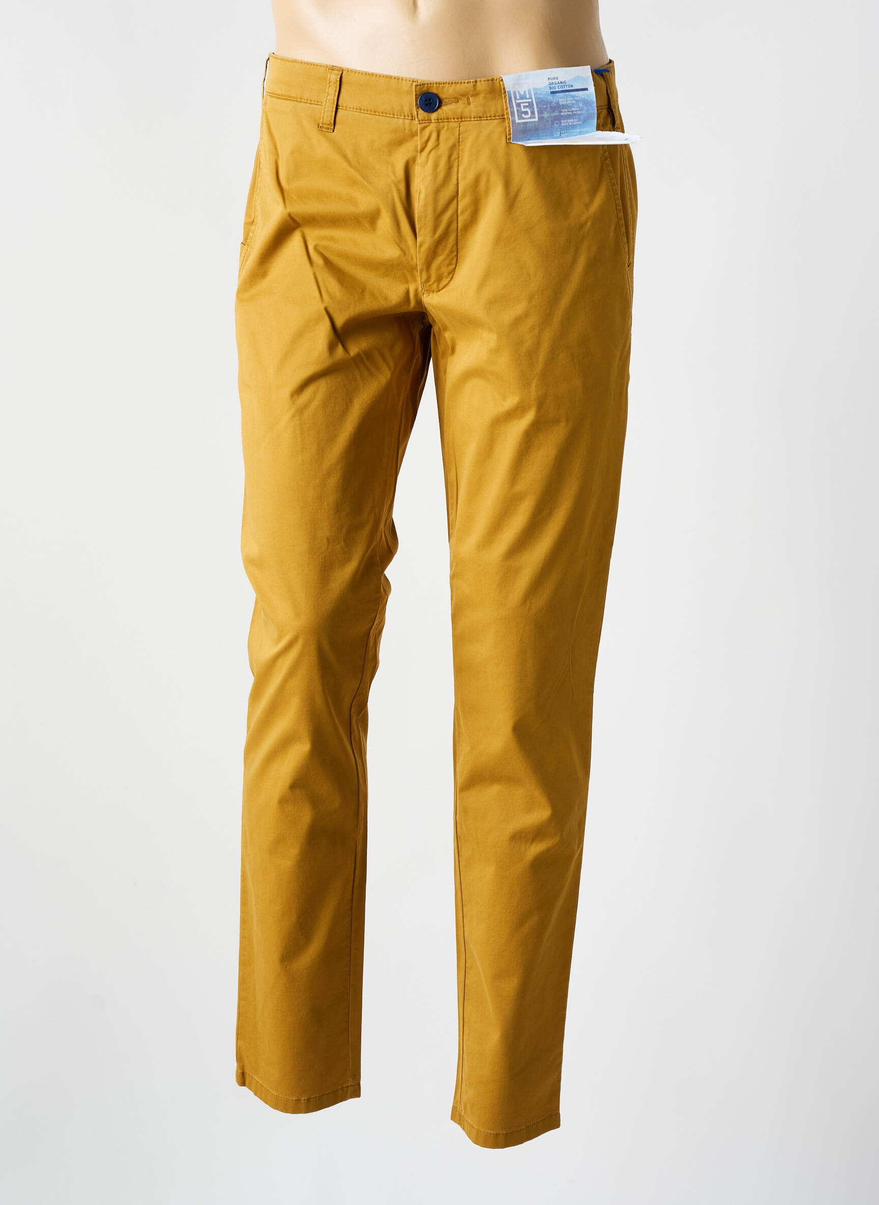Chino kelnė bio normala dydis geltona M5 BY MEYER vyras