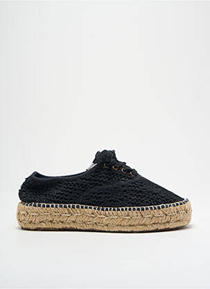 Espadrilės šnervių uždarymas kulnas nuo 4 iki 6 cm juodas NATURAL WORLD moteris