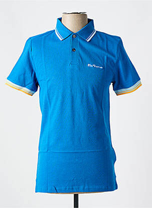Polo centrinė iškirptė trumpas rankovės šviesiai mėlyna BEN SHERMAN vyras