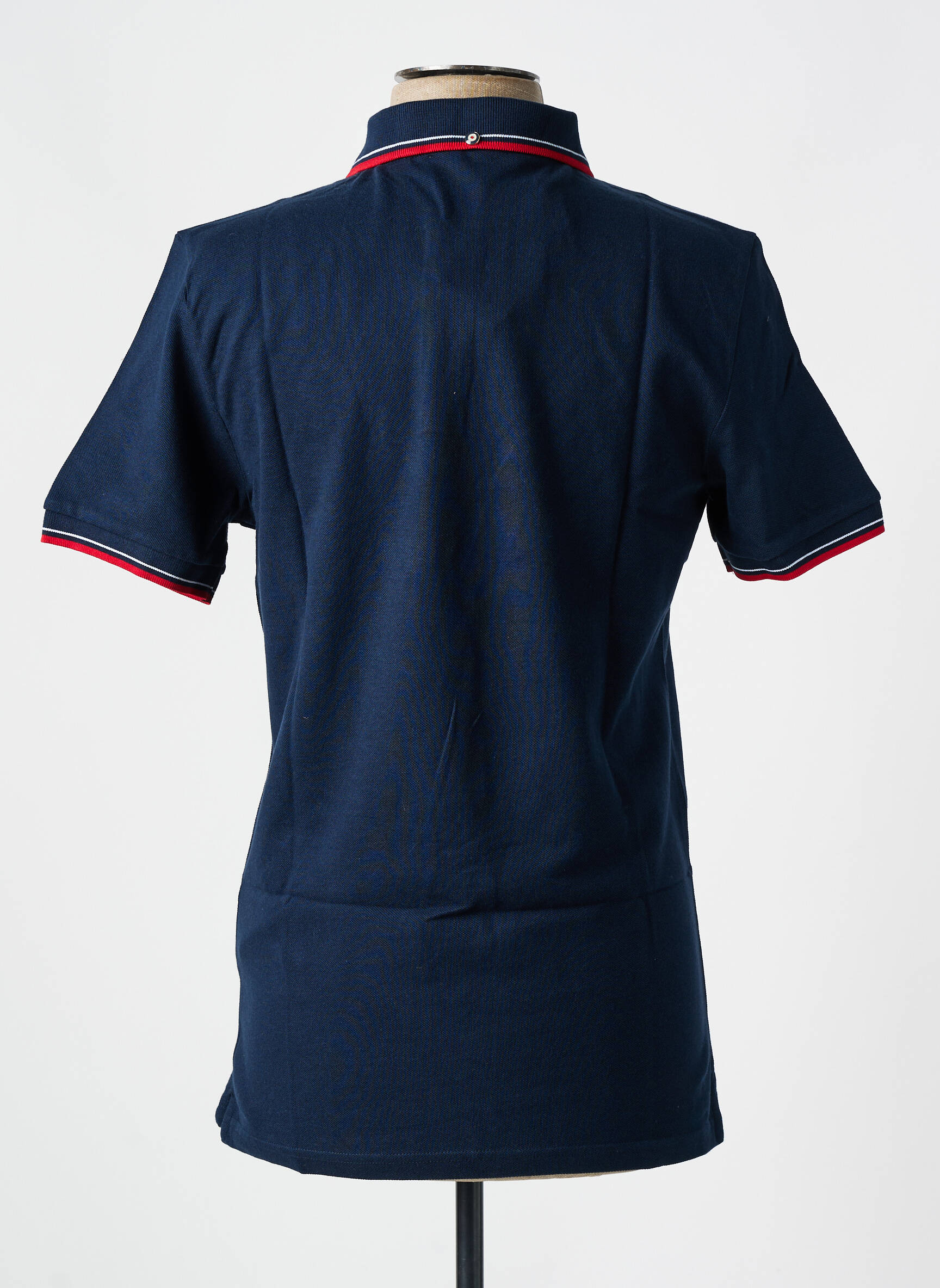 Polo centrinė iškirptė trumpas rankovės mėlyna BEN SHERMAN vyras