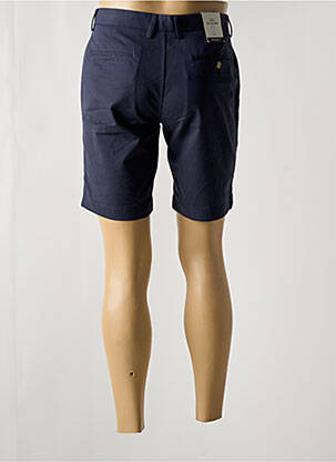 Bermudas popelinos audinys, kuris pasižymi lygiu ir tankiu paviršiumi. normala dydis mėlyna BEN SHERMAN vyras