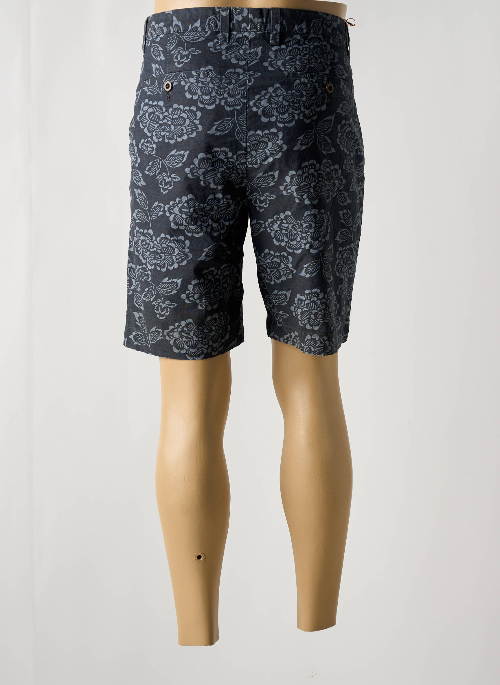 Bermudas popelinos audinys, kuris pasižymi lygiu ir tankiu paviršiumi. normala dydis mėlyna BEN SHERMAN vyras
