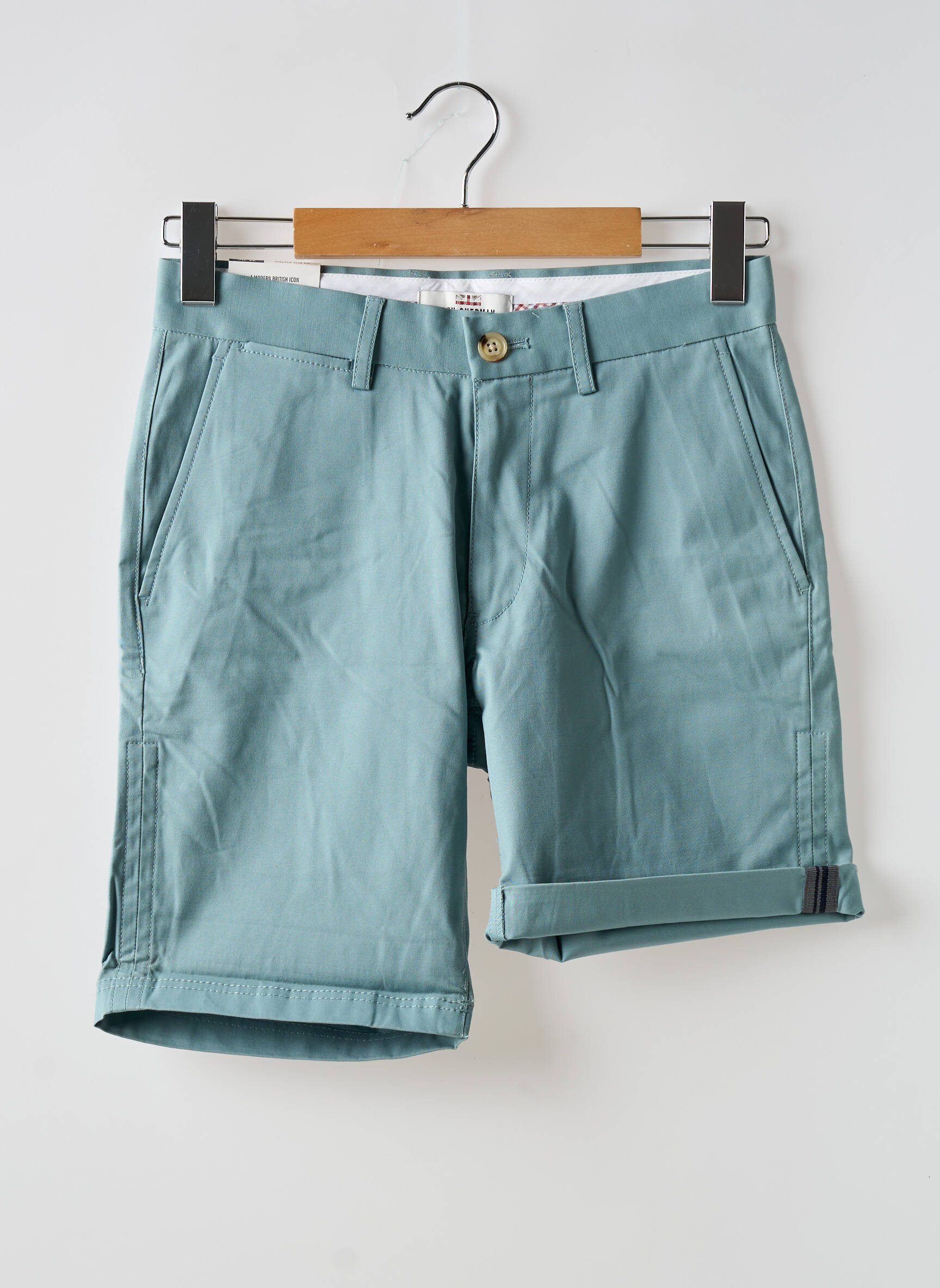 Bermudas tamprumas normala dydis šviesiai mėlyna BEN SHERMAN vyras