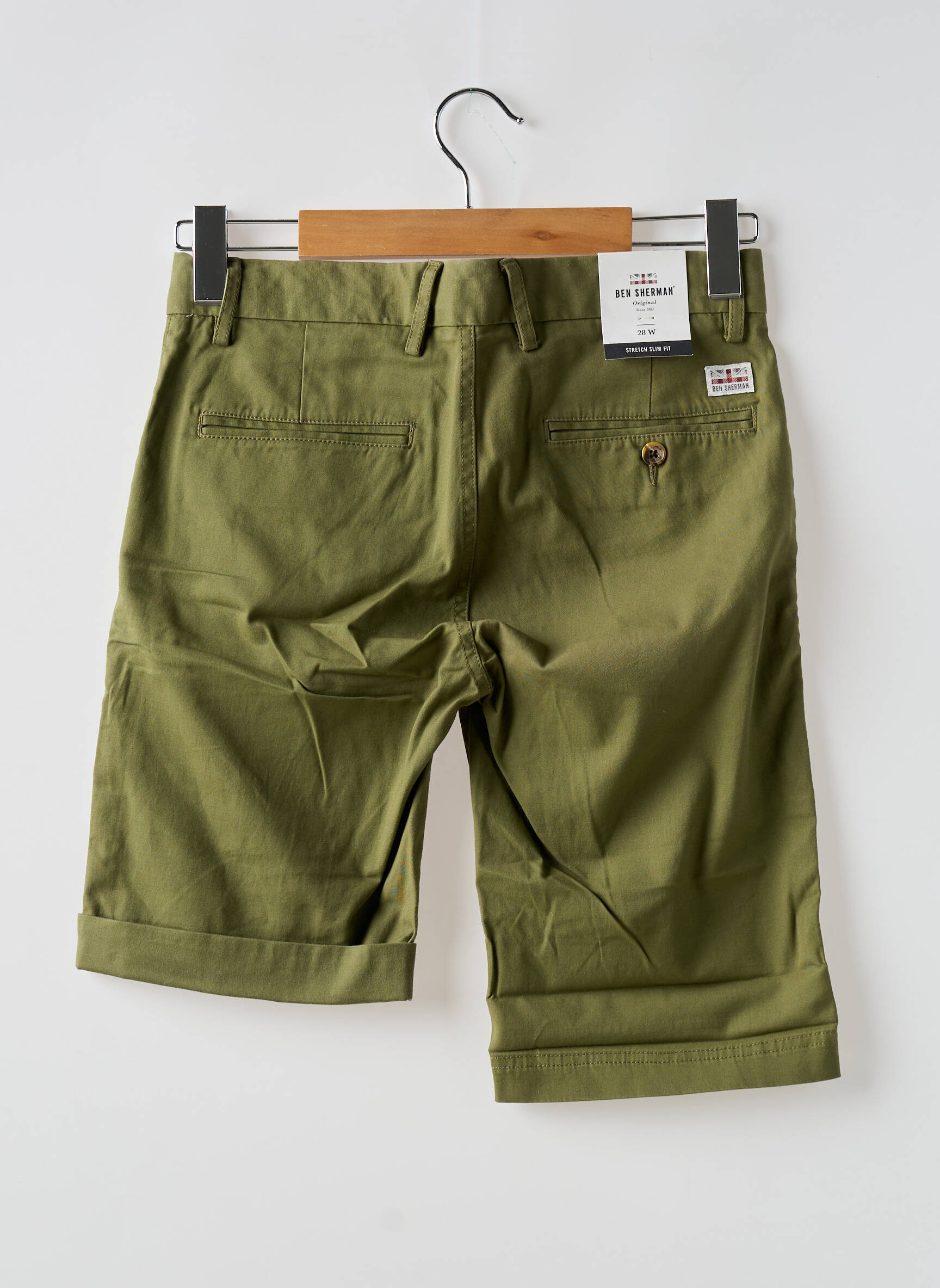 Bermudas tamprumas normala dydis žalias BEN SHERMAN vyras
