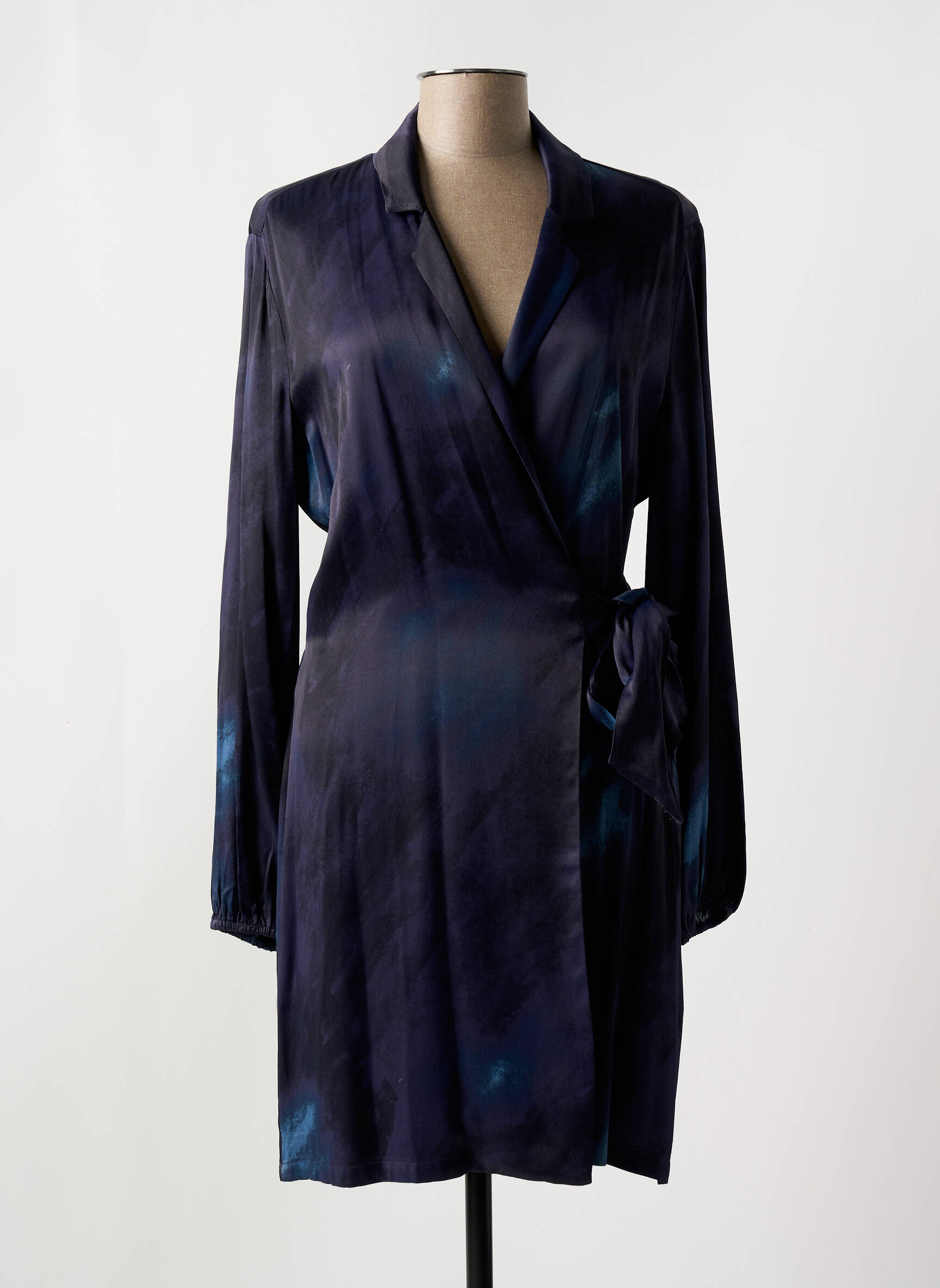 Kimono striukė col v mėlyna YAYA moteris