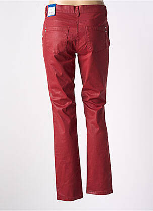 Lieknos kelnės dengtas audinys normala dydis raudona GERKE MY PANTS moteris