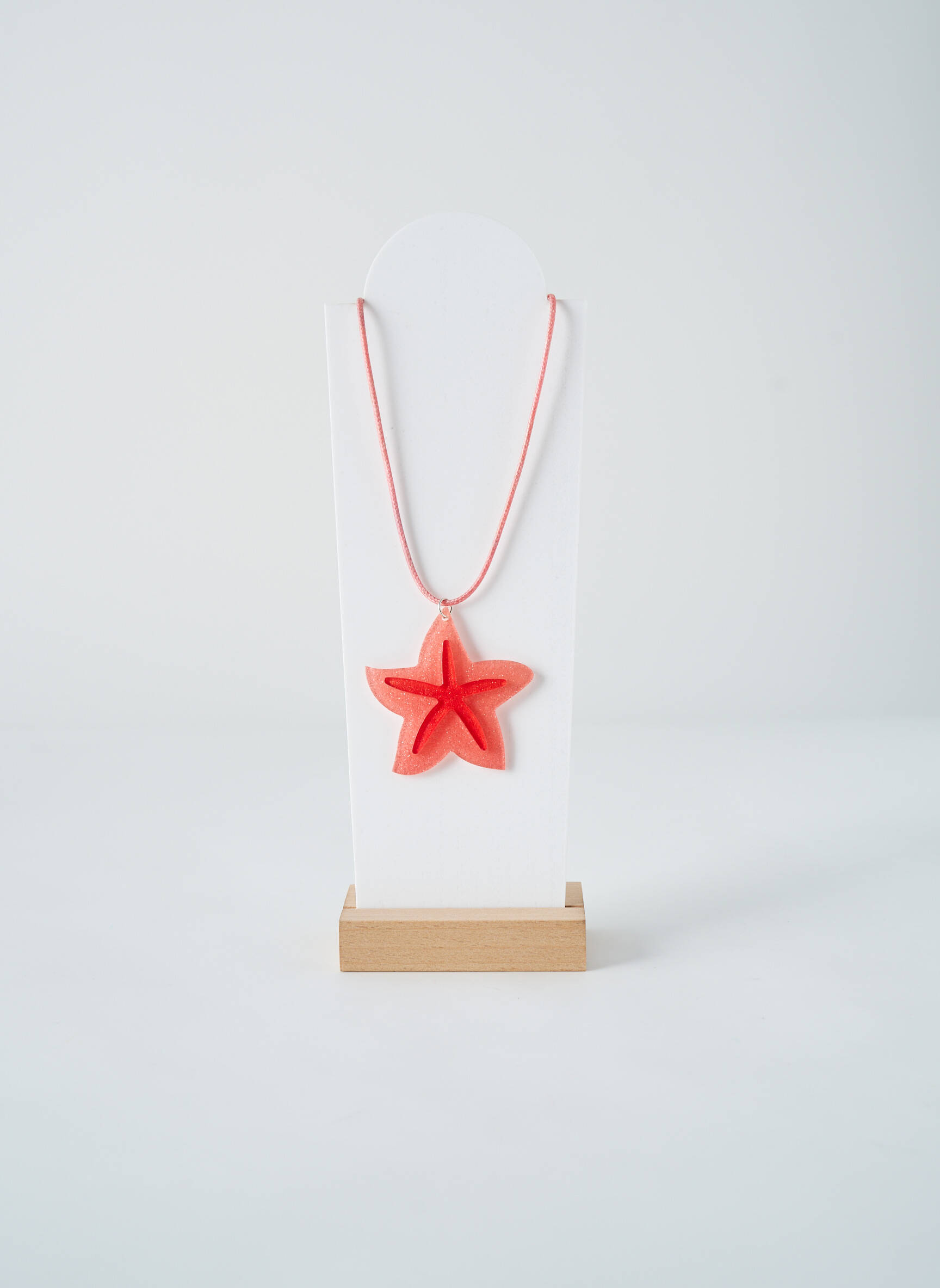 Kaklaraištis pvc elemento ornamentas rožinė SANS MARQUE moteris