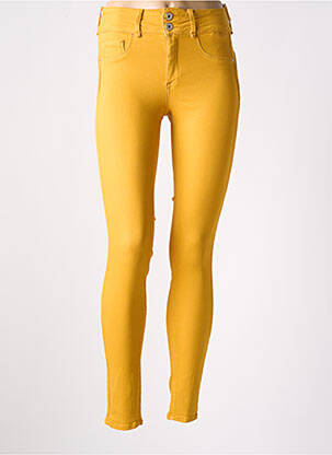 Jegging denimo audinys normala dydis geltona ONE SIZE FILTS ALL moteris