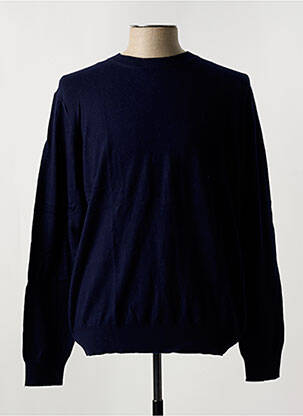 Megztinis tamprumas ilgos rankovės mėlyna JACK & JONES vyras