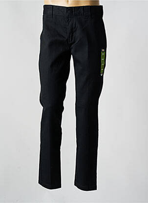 Chino kelnė užtrauktukas po atvartu su kabliu aukšta talija juodas DICKIES vyras
