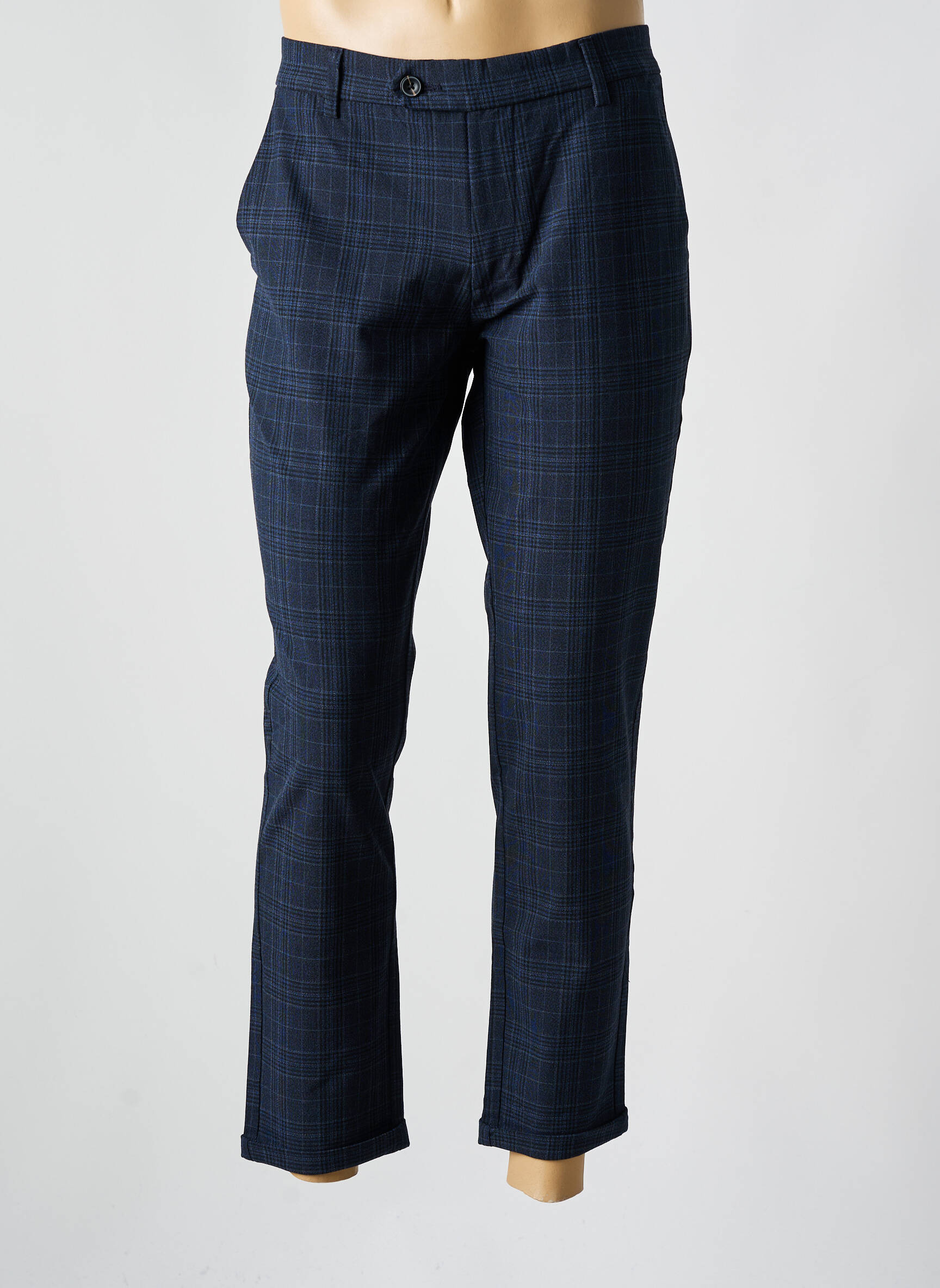 Chino kelnė chinamas audinys normala dydis mėlyna JACK & JONES vyras
