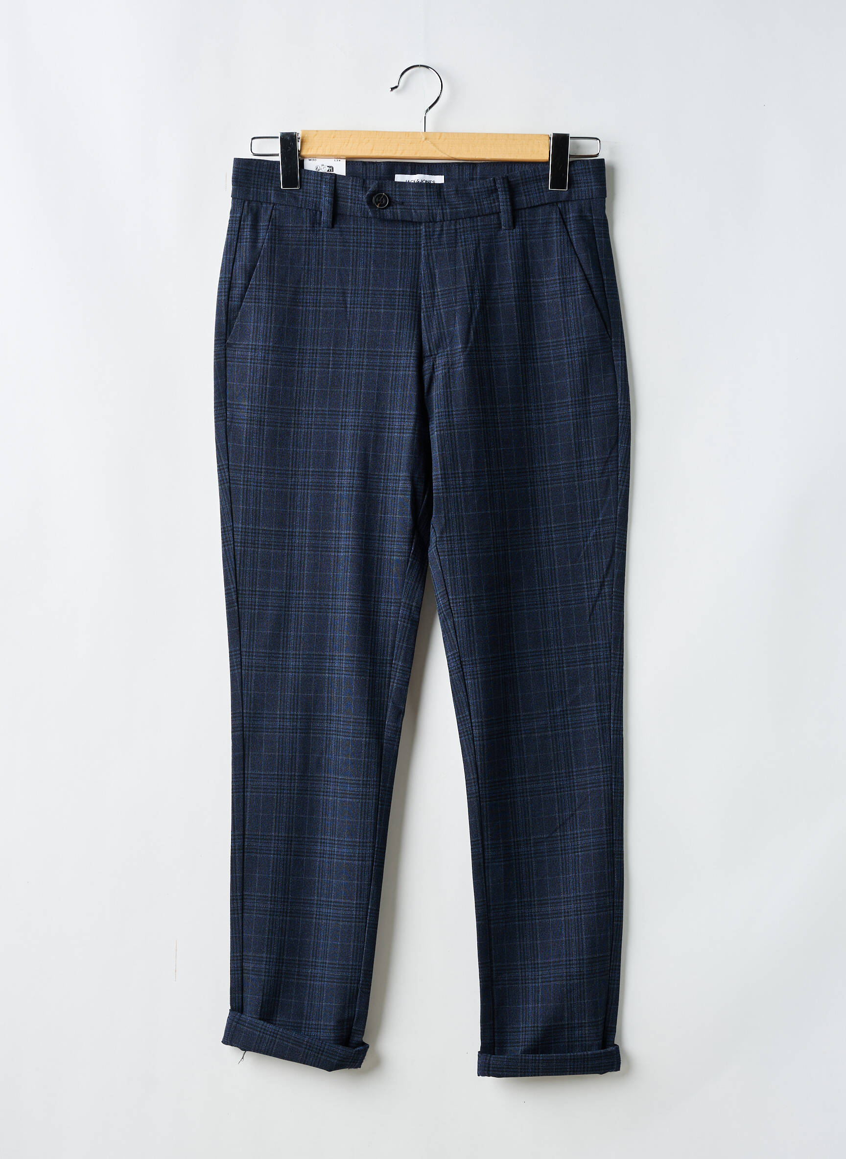 Chino kelnė chinamas audinys normala dydis mėlyna JACK & JONES vyras