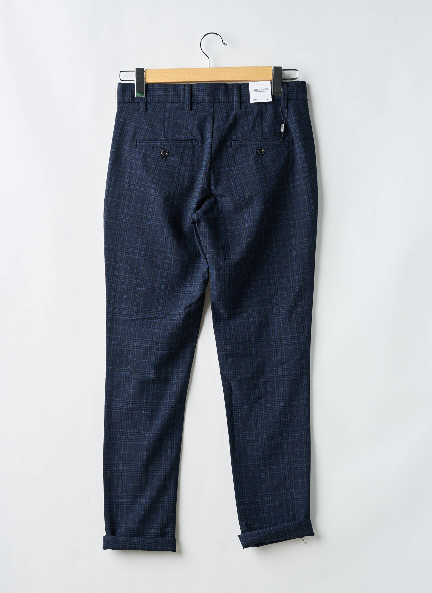 Chino kelnė chinamas audinys normala dydis mėlyna JACK & JONES vyras