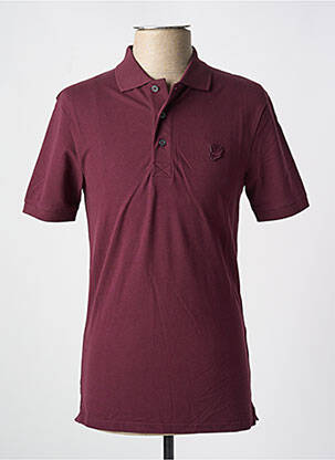 Polo tamprumas trumpas rankovės violetinis LYLE & SCOTT vyras
