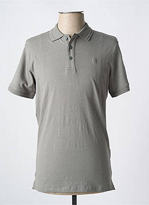Polo jersey audinys trumpas rankovės pilka JACK & JONES vyras