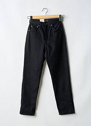 Lieknos džinsai kišenės juodas NUDIE JEANS CO moteris